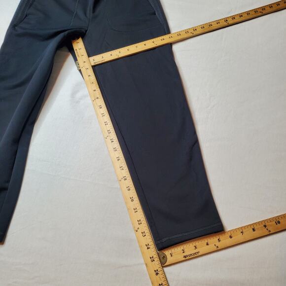 T by Talbots Women's Size SP Fleece Pant Black - Picture 3 of 8